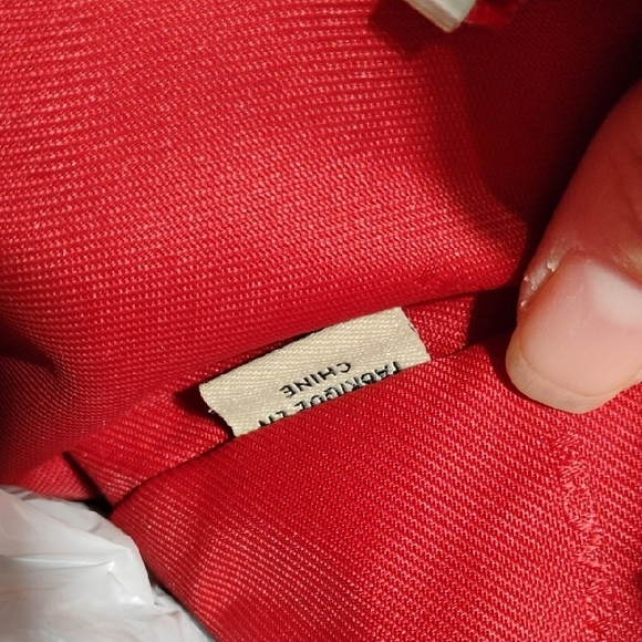 Authentic Coach Red Leather Turn Lock Tote Bag Gently Used - Picture 16 of 16